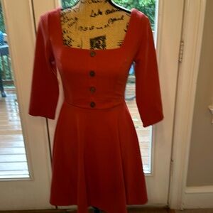 Mi Ami burnt orange Dress x-Small